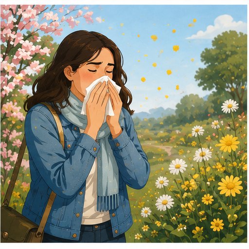 seasonal allergies on the move